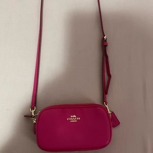 Coach pink bag💗
